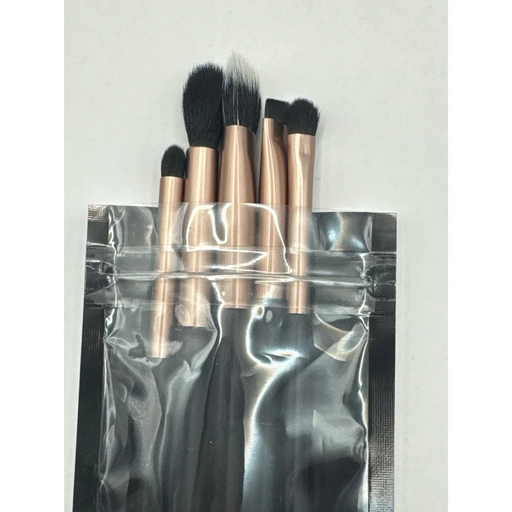 Morphe R14 Brush BOD 5pc Eye Brush Set‎ and Beauty Vault Sponge Duo Bundle NEW